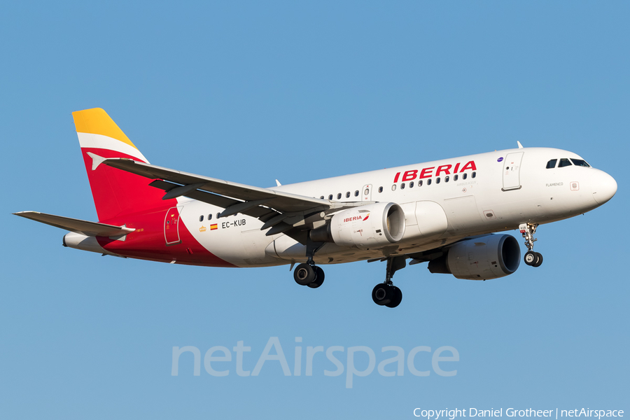 Iberia Airbus A319-111 (EC-KUB) | Photo 255795