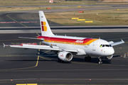 Iberia Airbus A319-111 (EC-KUB) at  Dusseldorf - International, Germany