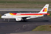 Iberia Airbus A319-111 (EC-KUB) at  Dusseldorf - International, Germany