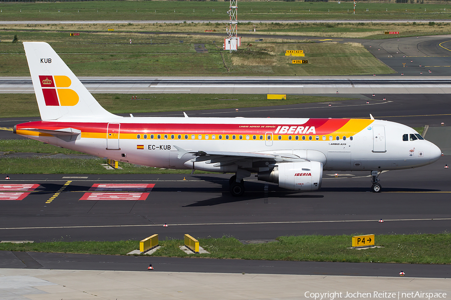 Iberia Airbus A319-111 (EC-KUB) | Photo 81440