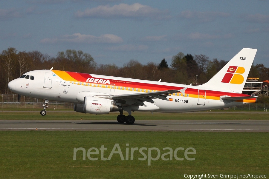 Iberia Airbus A319-111 (EC-KUB) | Photo 74059