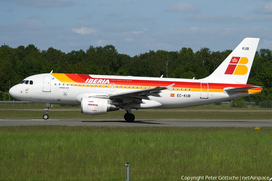 Iberia Airbus A319-111 (EC-KUB) | Photo 76983