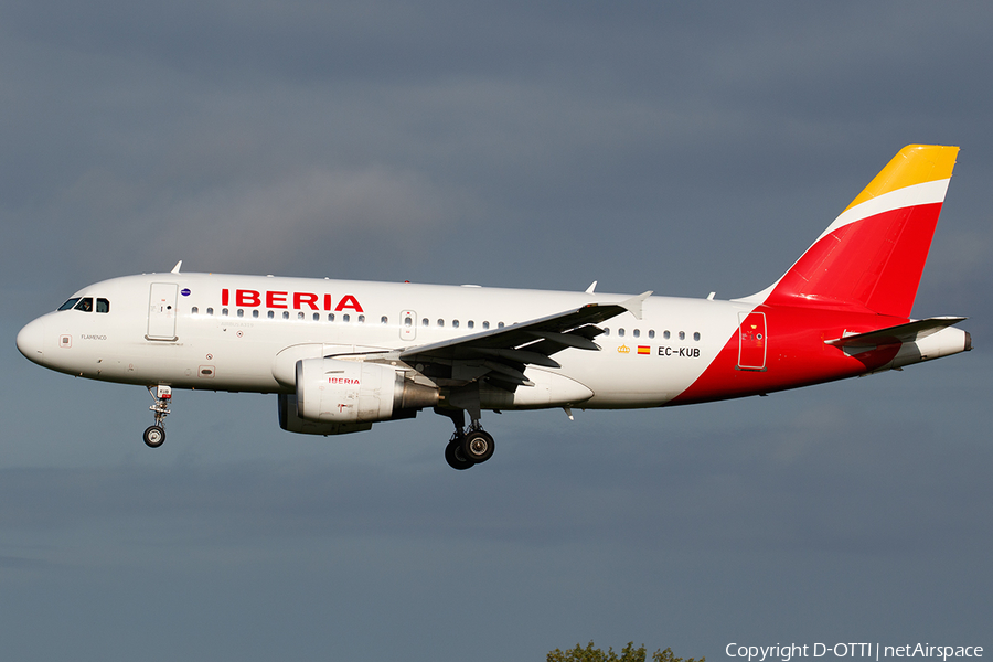 Iberia Airbus A319-111 (EC-KUB) | Photo 405858