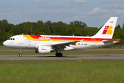 Iberia Airbus A319-111 (EC-KUB) at  Hamburg - Fuhlsbuettel (Helmut Schmidt), Germany