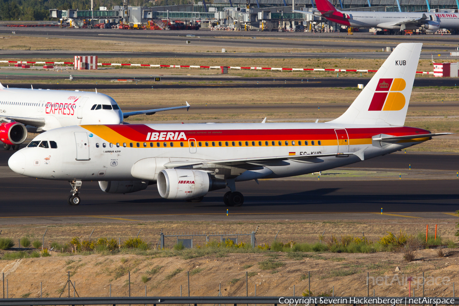 Iberia Airbus A319-111 (EC-KUB) | Photo 217054