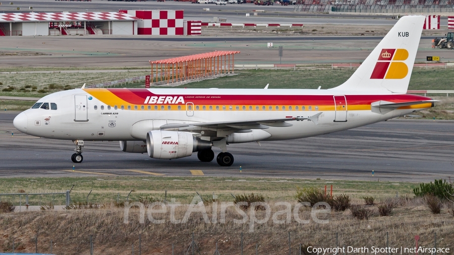 Iberia Airbus A319-111 (EC-KUB) | Photo 233401