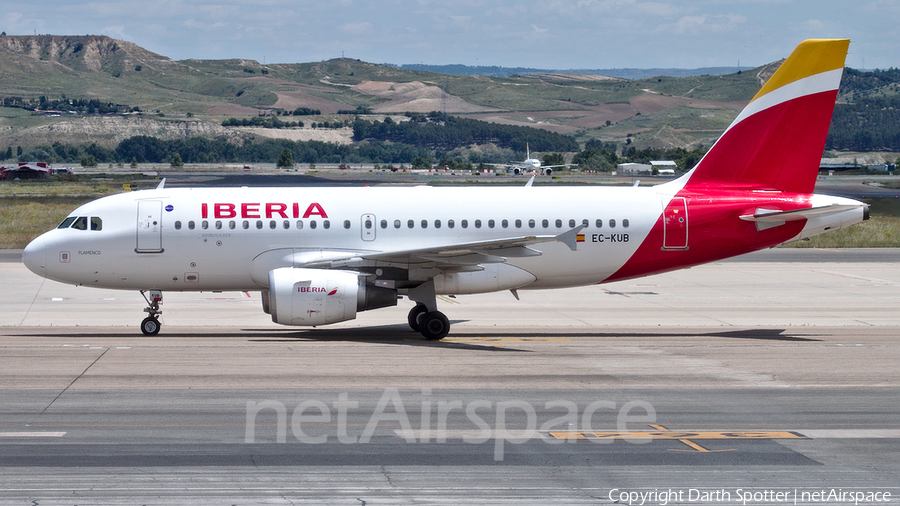 Iberia Airbus A319-111 (EC-KUB) | Photo 264624