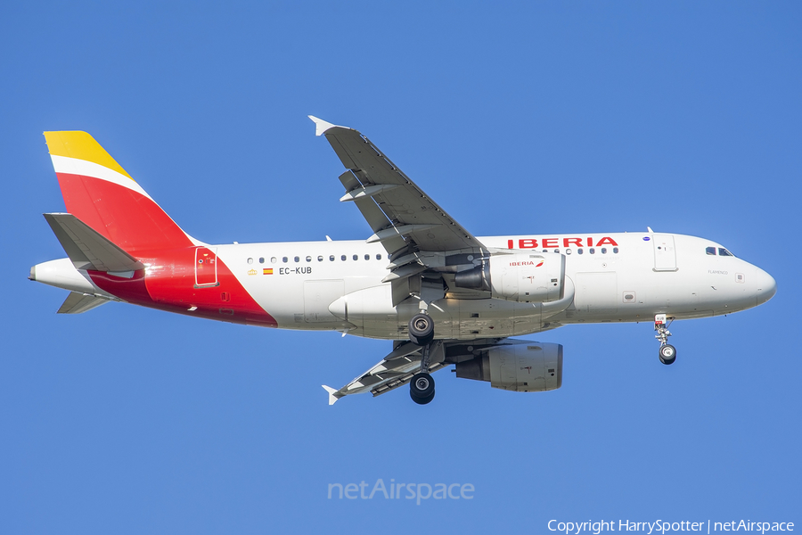 Iberia Airbus A319-111 (EC-KUB) | Photo 329864