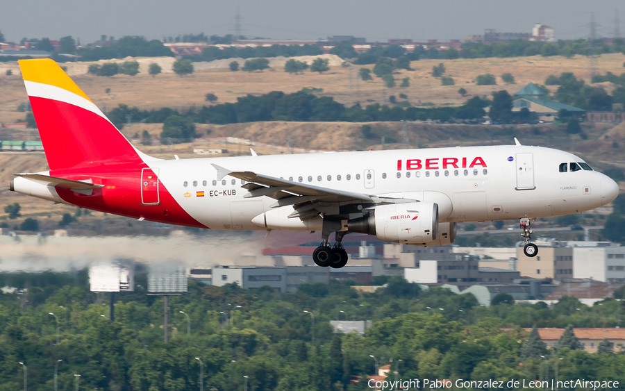 Iberia Airbus A319-111 (EC-KUB) | Photo 339089