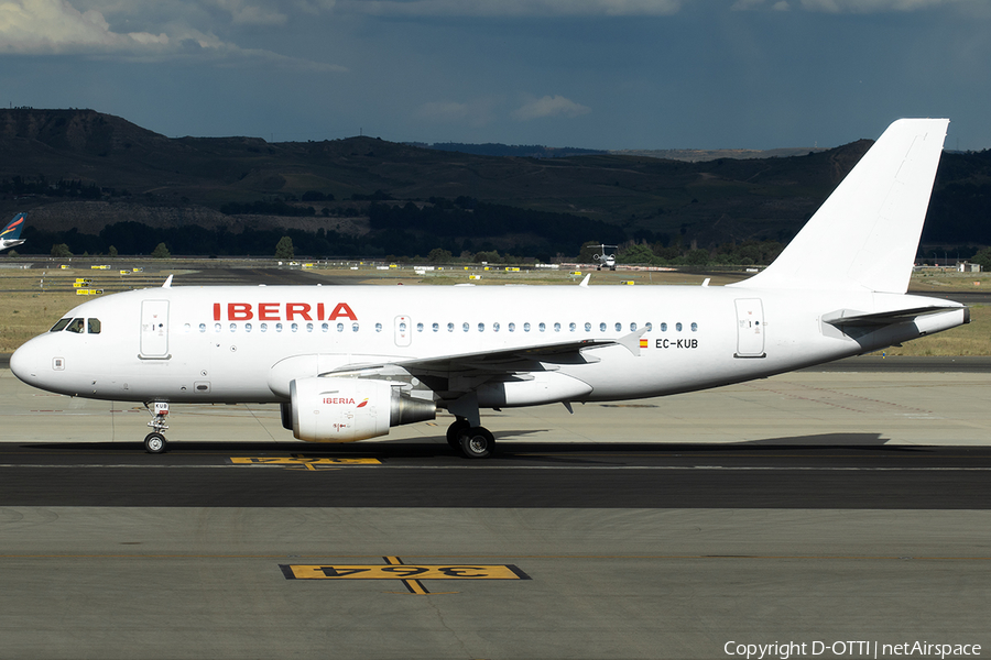 Iberia Airbus A319-111 (EC-KUB) | Photo 571182