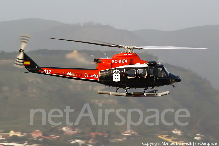 INAER Agusta Bell AB-412 Grifone (EC-KUV) | Photo 119308