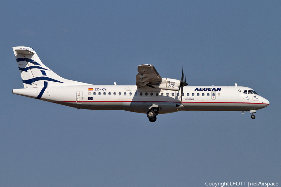 Aegean Airlines ATR 72-500 (EC-KVI) | Photo 140738