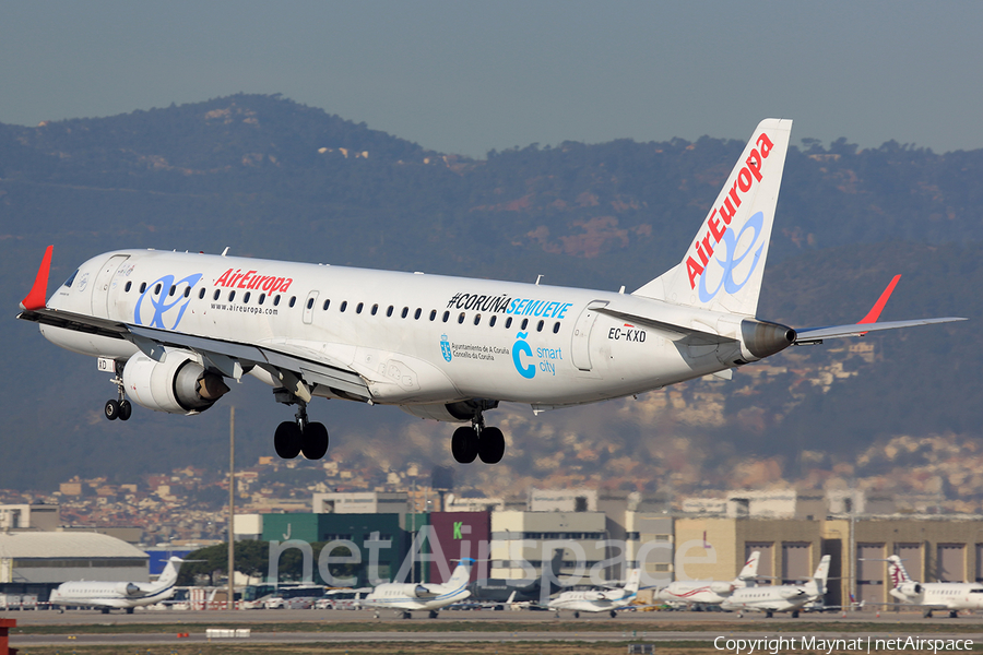 Air Europa Embraer ERJ-195LR (ERJ-190-200LR) (EC-KXD) | Photo 180243