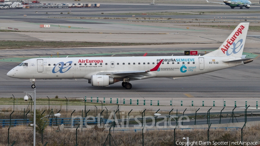 Air Europa Embraer ERJ-195LR (ERJ-190-200LR) (EC-KXD) | Photo 233407