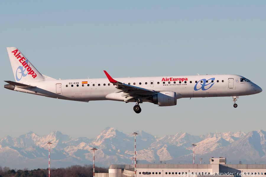 Air Europa Embraer ERJ-195LR (ERJ-190-200LR) (EC-KXD) | Photo 337840