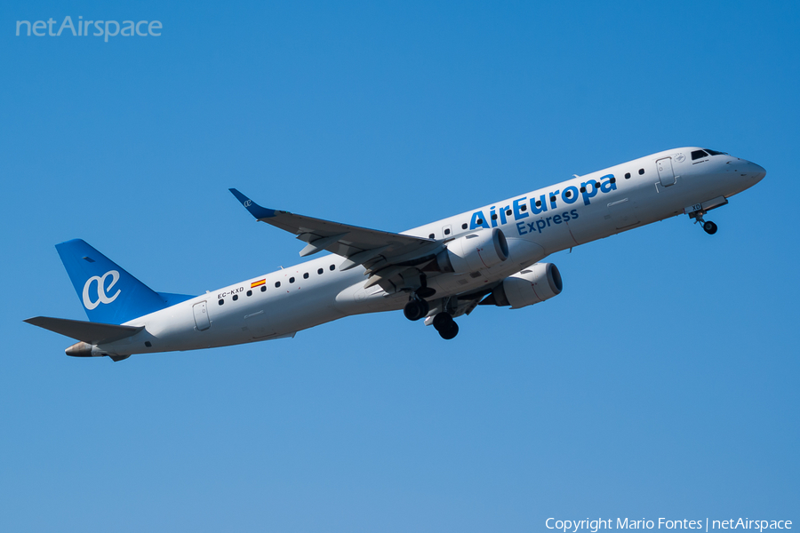 Air Europa Express Embraer ERJ-195LR (ERJ-190-200LR) (EC-KXD) | Photo 220111