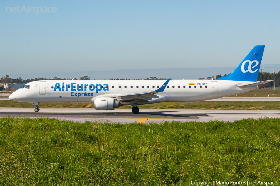 Air Europa Express Embraer ERJ-195LR (ERJ-190-200LR) (EC-KXD) | Photo 304020