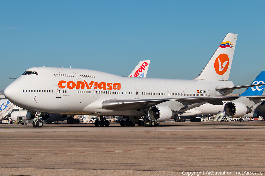 Conviasa (Wamos Air) Boeing 747-4H6 (EC-KXN) | Photo 144130
