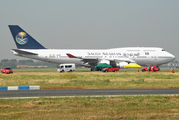 Saudi Arabian Airlines (Wamos Air) Boeing 747-4H6 (EC-KXN) at  Surabaya - Juanda International, Indonesia