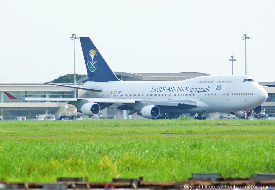 Saudi Arabian Airlines (Wamos Air) Boeing 747-4H6 (EC-KXN) | Photo 369476