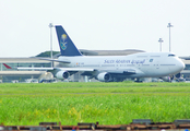 Saudi Arabian Airlines (Wamos Air) Boeing 747-4H6 (EC-KXN) at  Surabaya - Juanda International, Indonesia