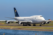 Saudi Arabian Airlines (Wamos Air) Boeing 747-4H6 (EC-KXN) at  Surabaya - Juanda International, Indonesia