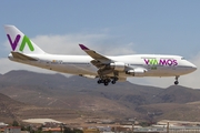 Wamos Air Boeing 747-4H6 (EC-KXN) at  Gran Canaria, Spain