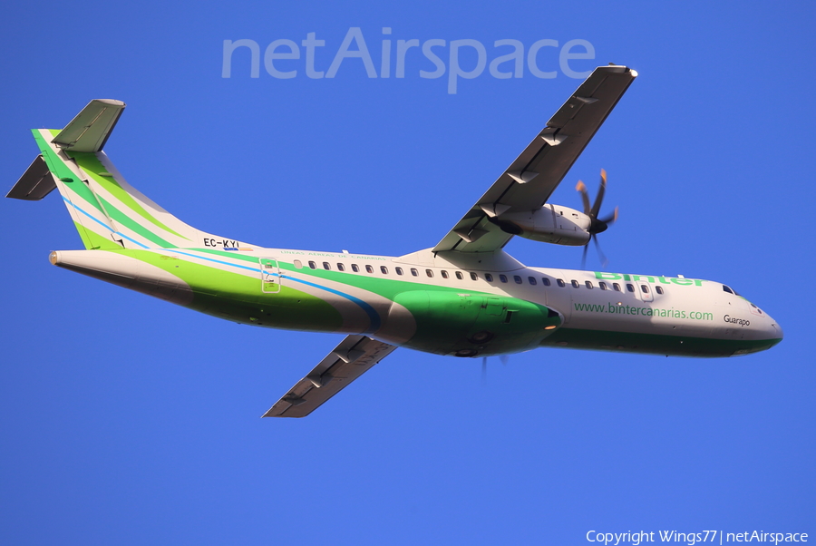 Binter Canarias ATR 72-500 (EC-KYI) | Photo 296636