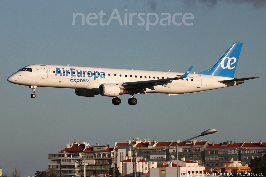 Air Europa Express Embraer ERJ-195LR (ERJ-190-200LR) (EC-KYO) | Photo 314293