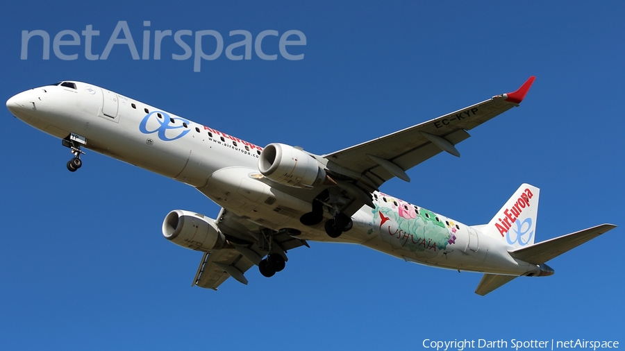 Air Europa Embraer ERJ-195LR (ERJ-190-200LR) (EC-KYP) | Photo 143254