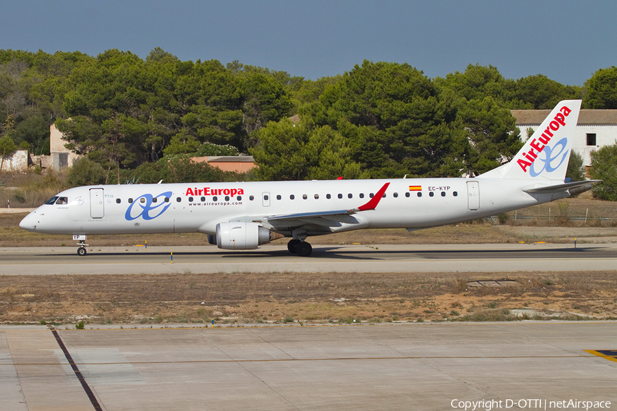 Air Europa Embraer ERJ-195LR (ERJ-190-200LR) (EC-KYP) | Photo 367830