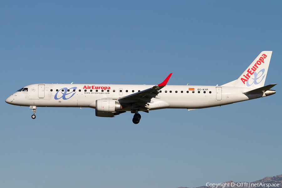 Air Europa Embraer ERJ-195LR (ERJ-190-200LR) (EC-KYP) | Photo 523678