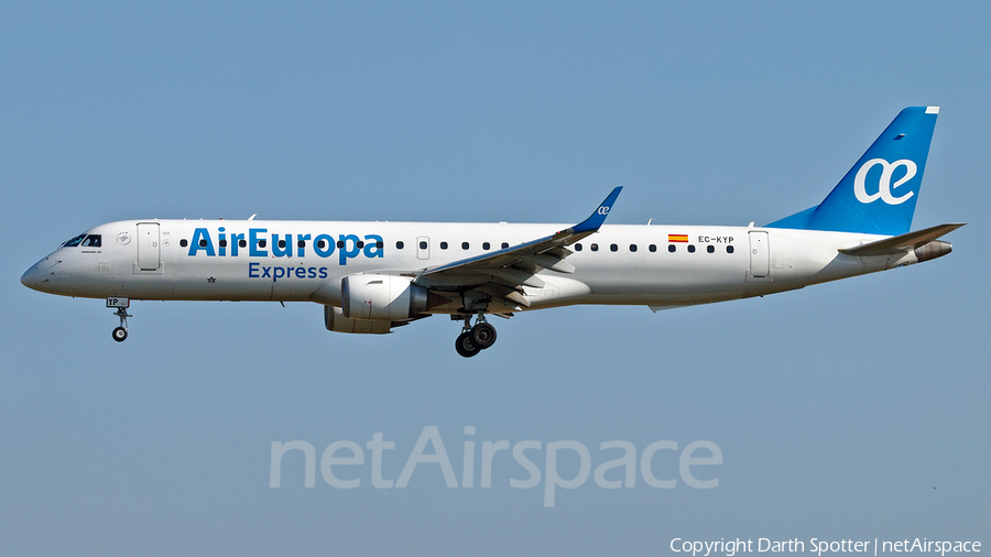 Air Europa Express Embraer ERJ-195LR (ERJ-190-200LR) (EC-KYP) | Photo 264626