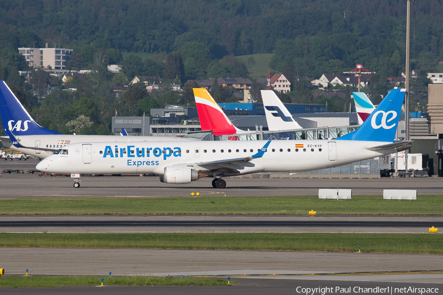 Air Europa Express Embraer ERJ-195LR (ERJ-190-200LR) (EC-KYP) | Photo 244238