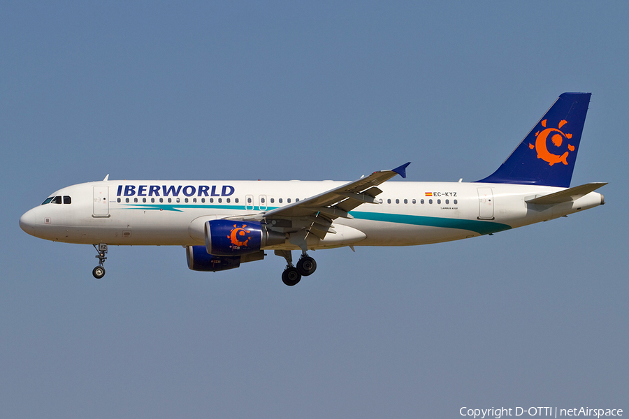 Iberworld Airbus A320-214 (EC-KYZ) | Photo 367581