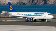 Iberworld Airbus A320-214 (EC-KZG) at  Gran Canaria, Spain