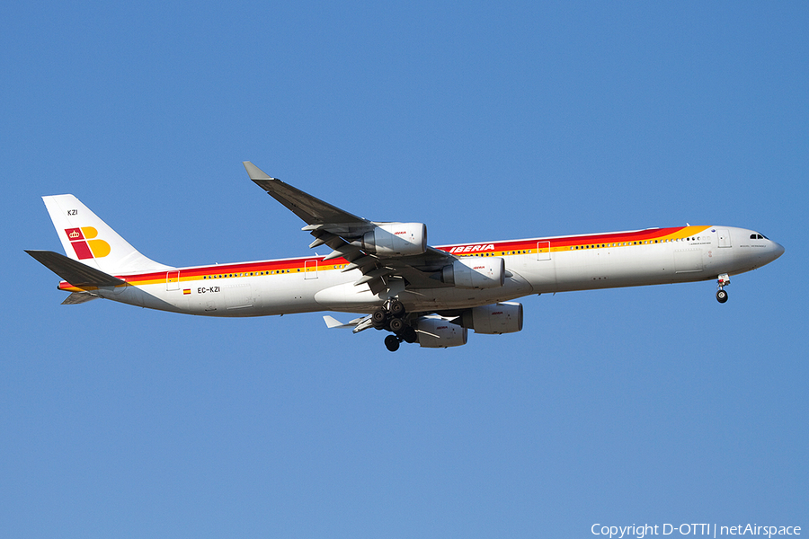 Iberia Airbus A340-642X (EC-KZI) | Photo 370678