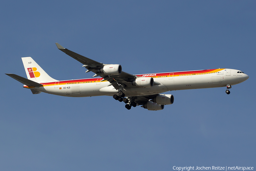 Iberia Airbus A340-642X (EC-KZI) | Photo 46506