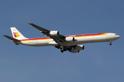 Iberia Airbus A340-642X (EC-KZI) at  Madrid - Barajas, Spain