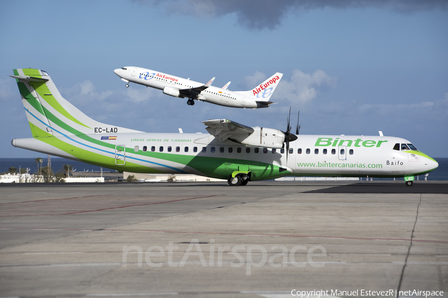 Binter Canarias ATR 72-500 (EC-LAD) | Photo 157481