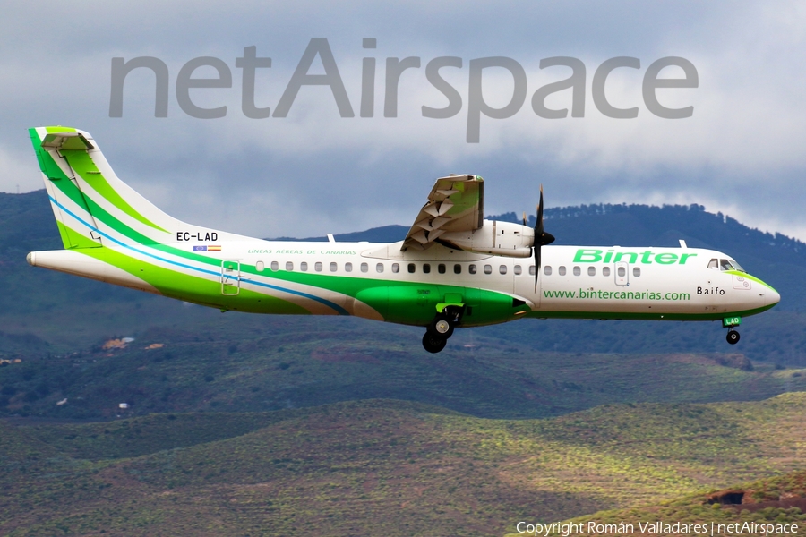 Binter Canarias ATR 72-500 (EC-LAD) | Photo 336198