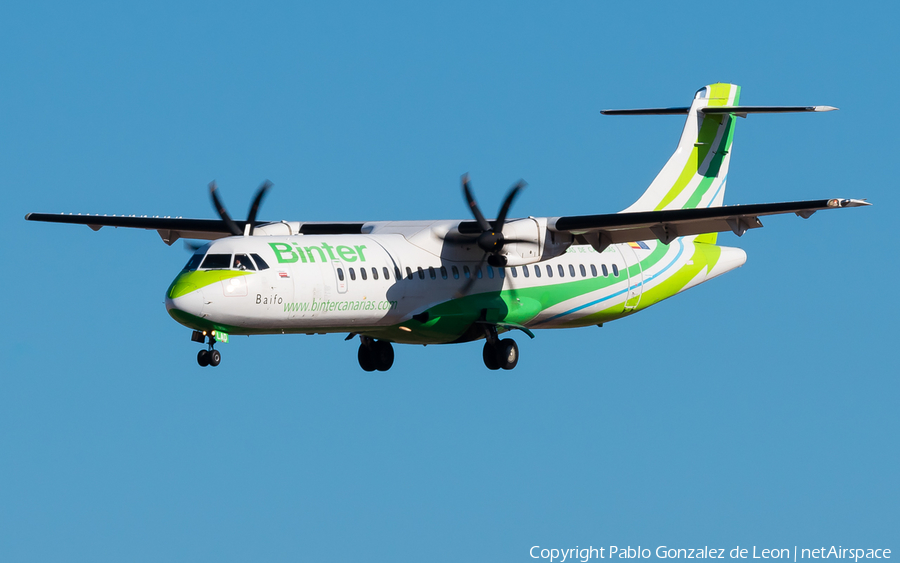 Binter Canarias ATR 72-500 (EC-LAD) | Photo 344214