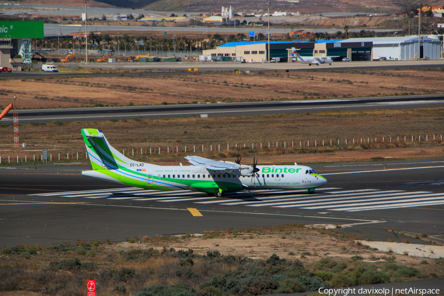 Binter Canarias ATR 72-500 (EC-LAD) | Photo 365456