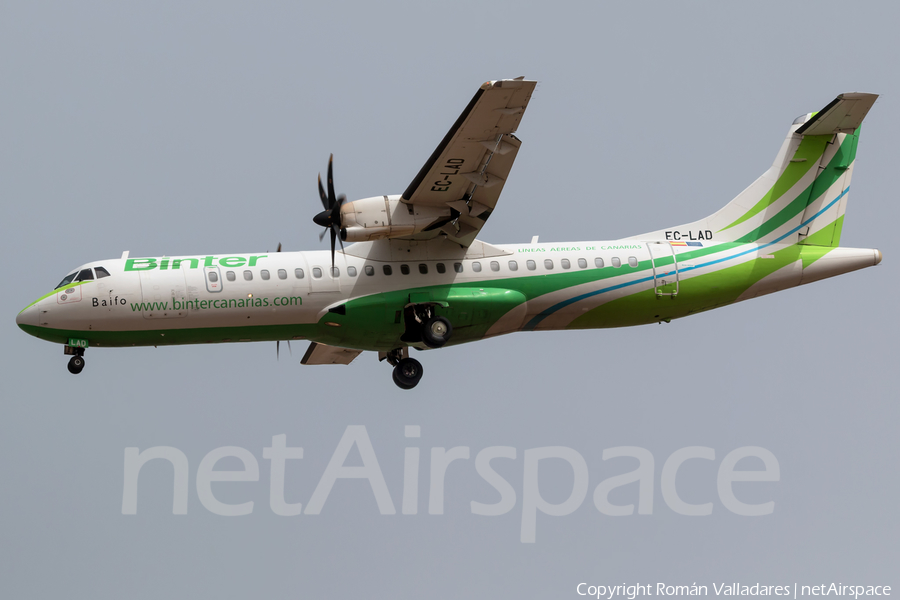 Binter Canarias ATR 72-500 (EC-LAD) | Photo 401280