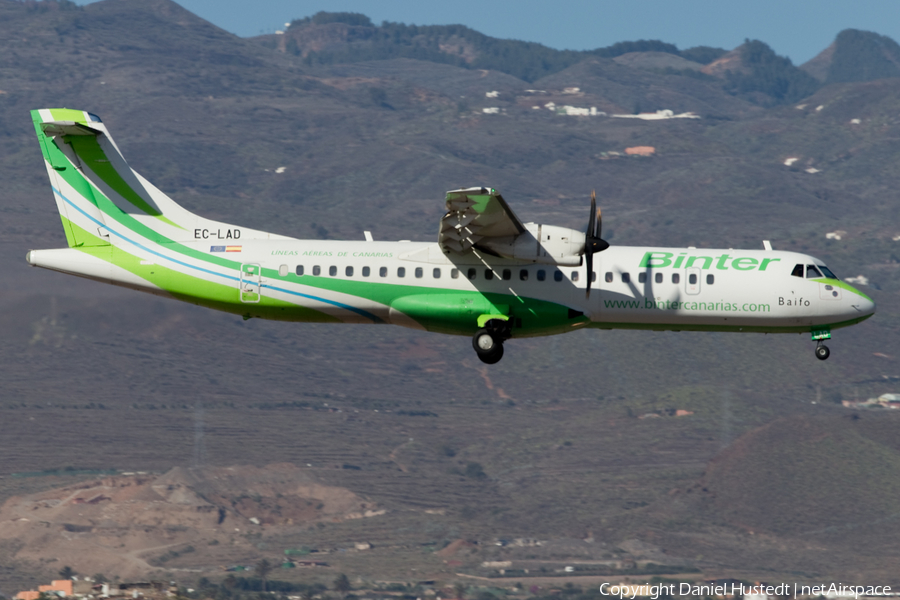 Binter Canarias ATR 72-500 (EC-LAD) | Photo 443789