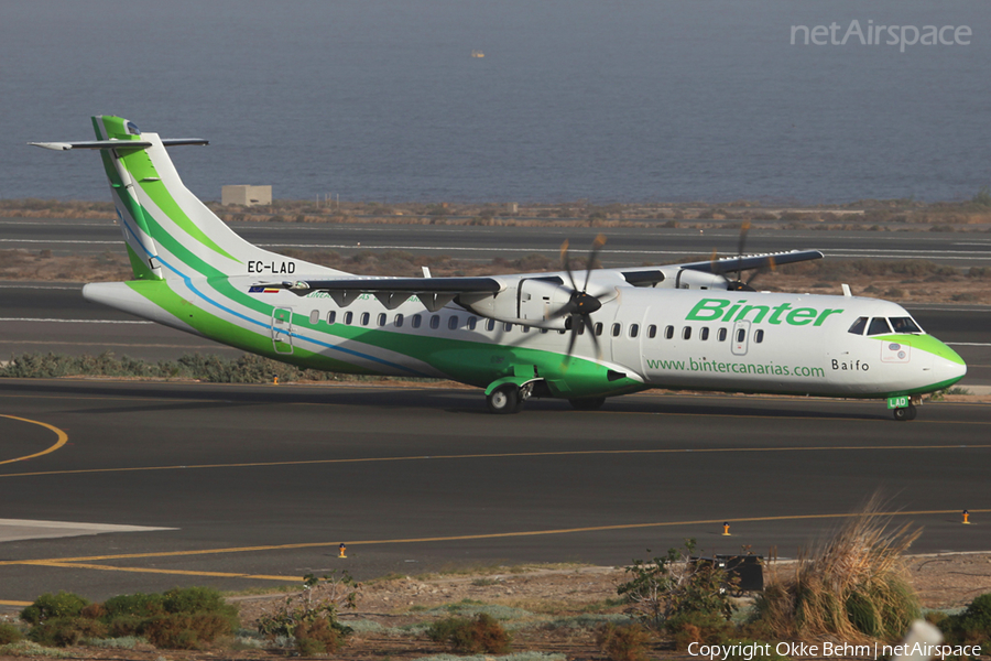 Binter Canarias ATR 72-500 (EC-LAD) | Photo 52326