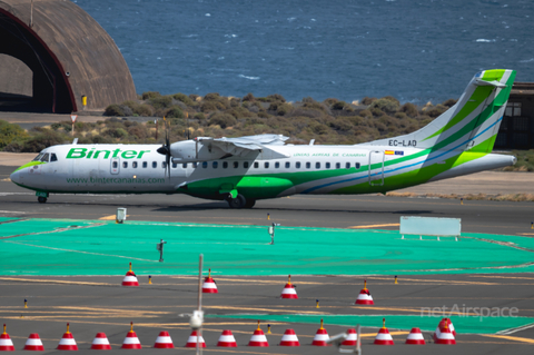 Binter Canarias ATR 72-500 (EC-LAD) at  Gran Canaria, Spain