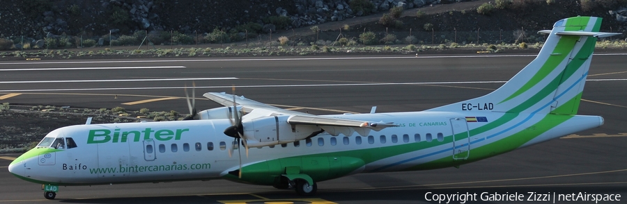 Binter Canarias ATR 72-500 (EC-LAD) | Photo 136575