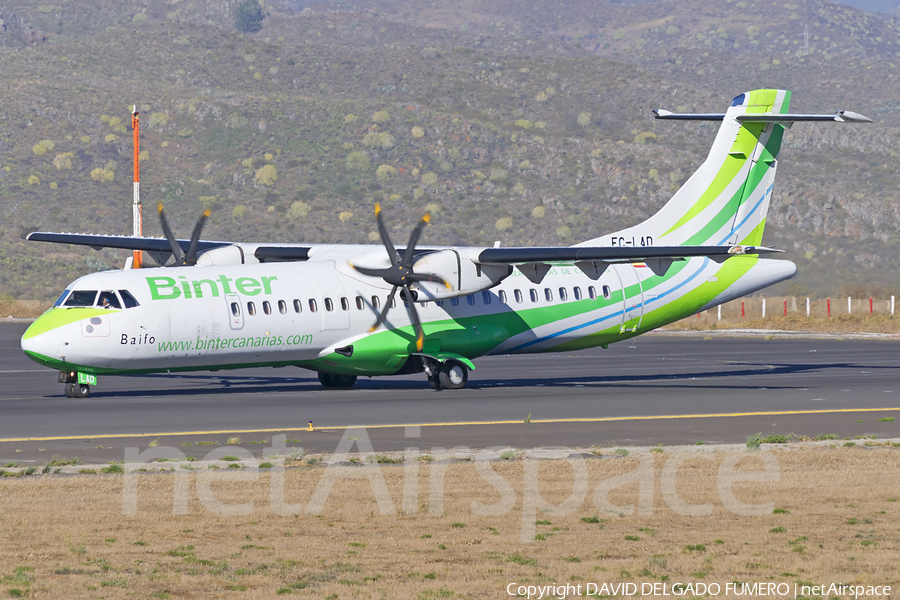 Binter Canarias ATR 72-500 (EC-LAD) | Photo 265135