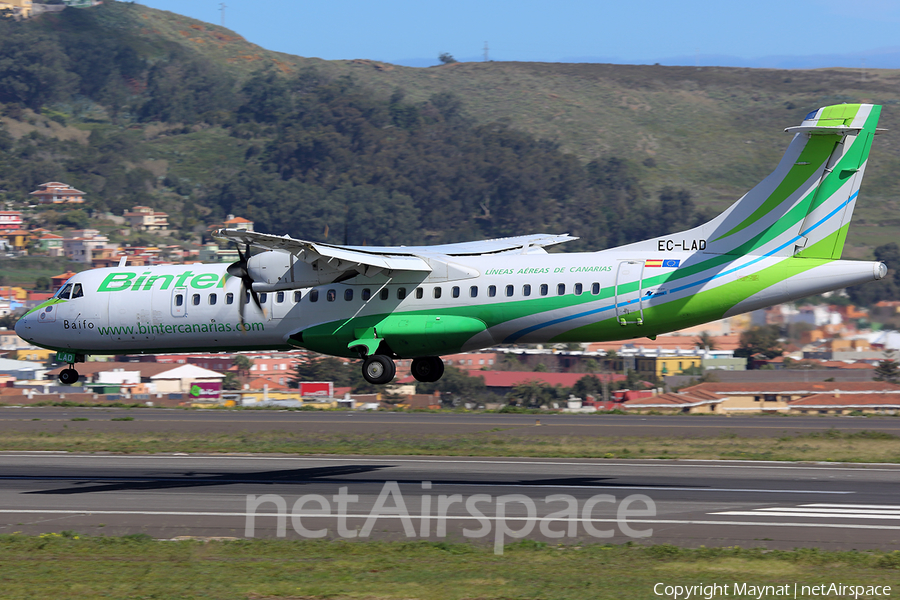 Binter Canarias ATR 72-500 (EC-LAD) | Photo 363048
